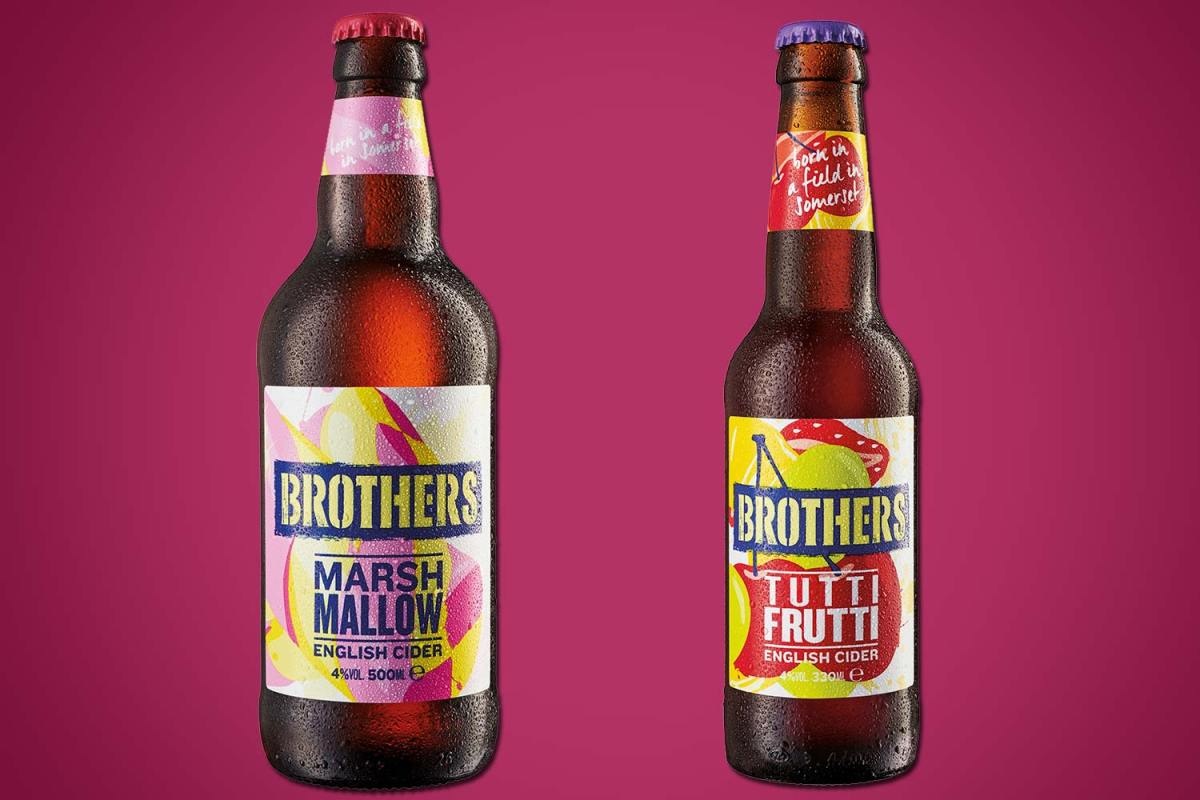 Brothers launch tutti frutti and marshmallow cider flavours Proper