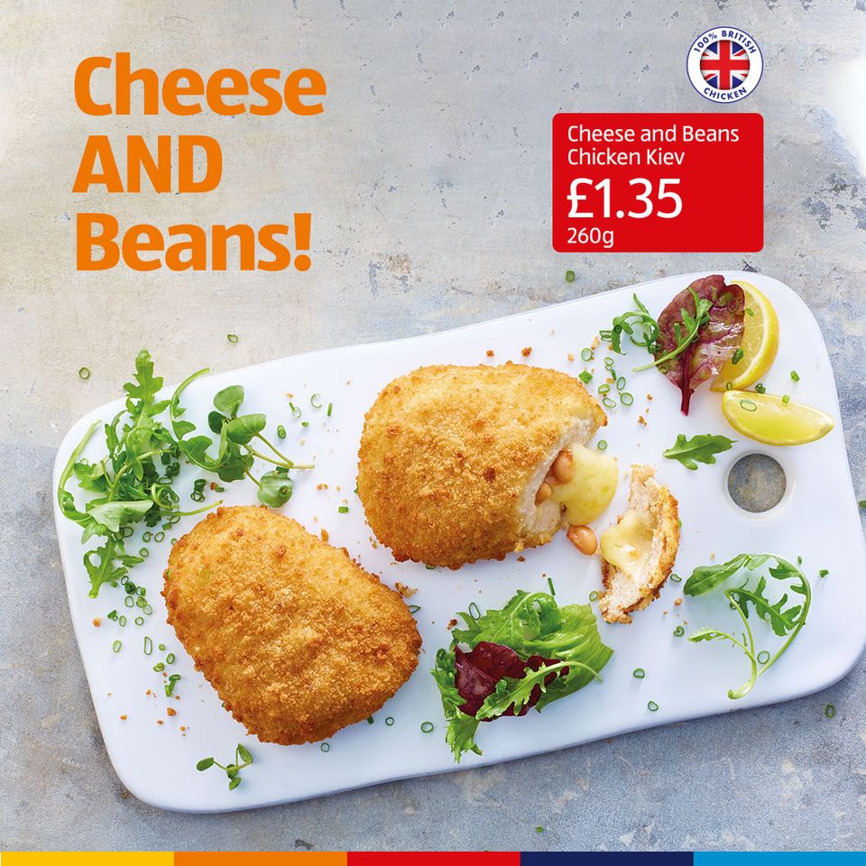 Aldi has launched a cheese and bean Chicken Kiev and it's dividing opinion Proper Manchester