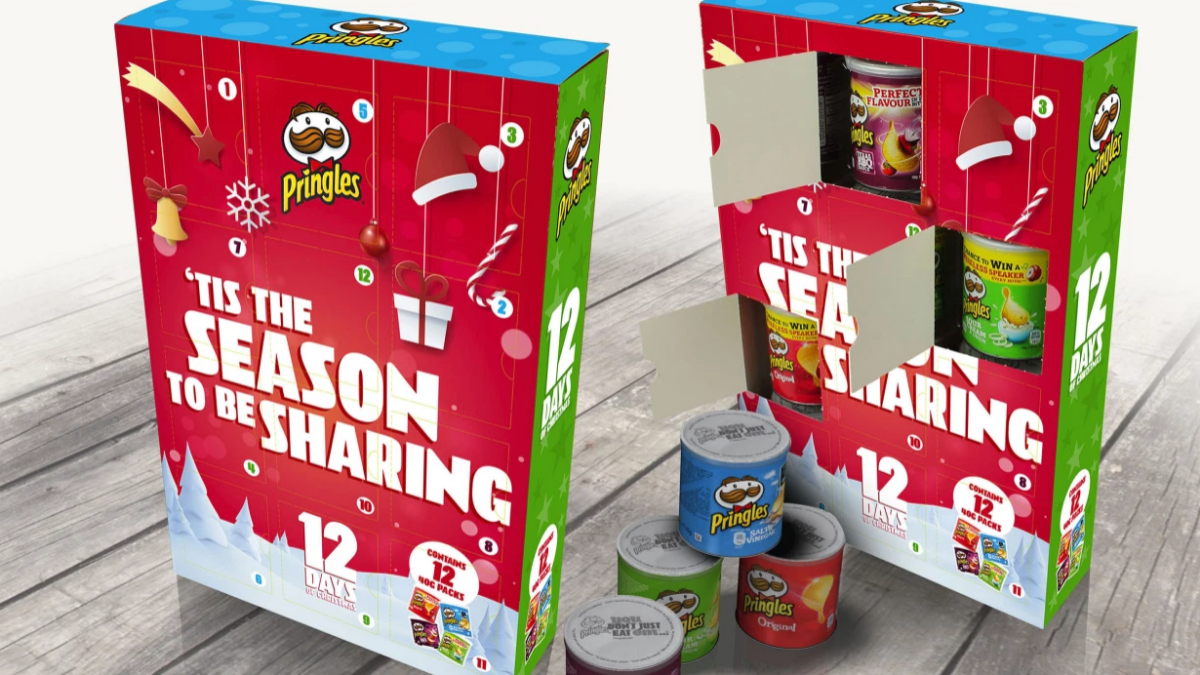 Pringles brings back its advent calendar for Christmas 2020 and you can