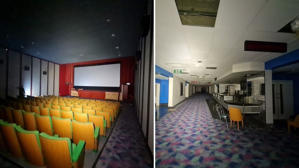 New photos reveal what Belle Vue Showcase cinema looks like after being