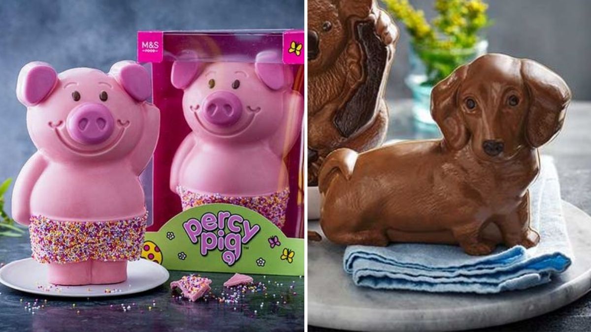 M S Unveils New Easter Range Including A Giant Chocolate Percy Pig Proper Manchester