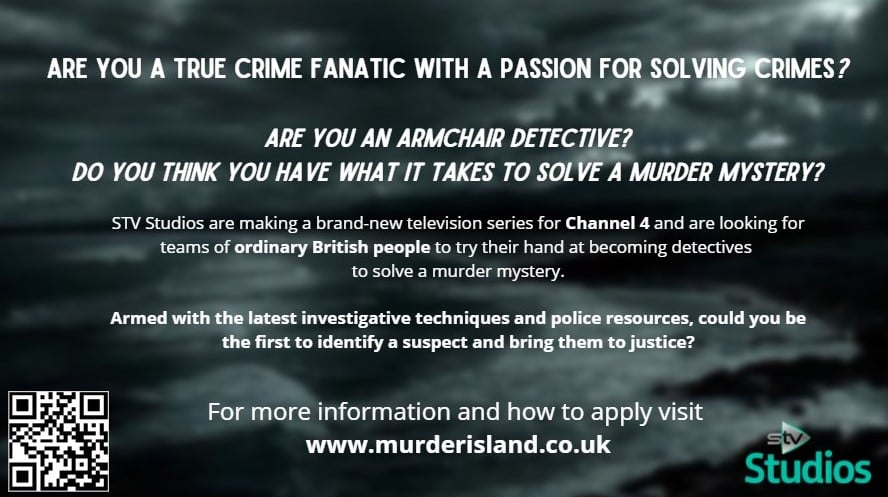 New Tv Show Murder Island Is Looking For True Crime Fanatics To Help Solve A Case Proper Manchester