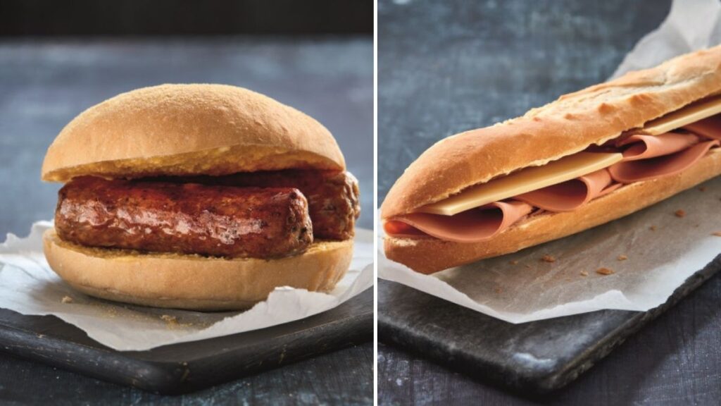 Greggs launches new vegan sausage butty and vegan ham and cheese