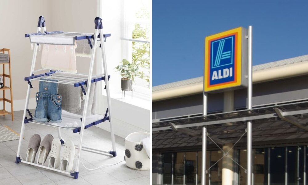 Aldi is selling a heated clothes airer perfect for winter