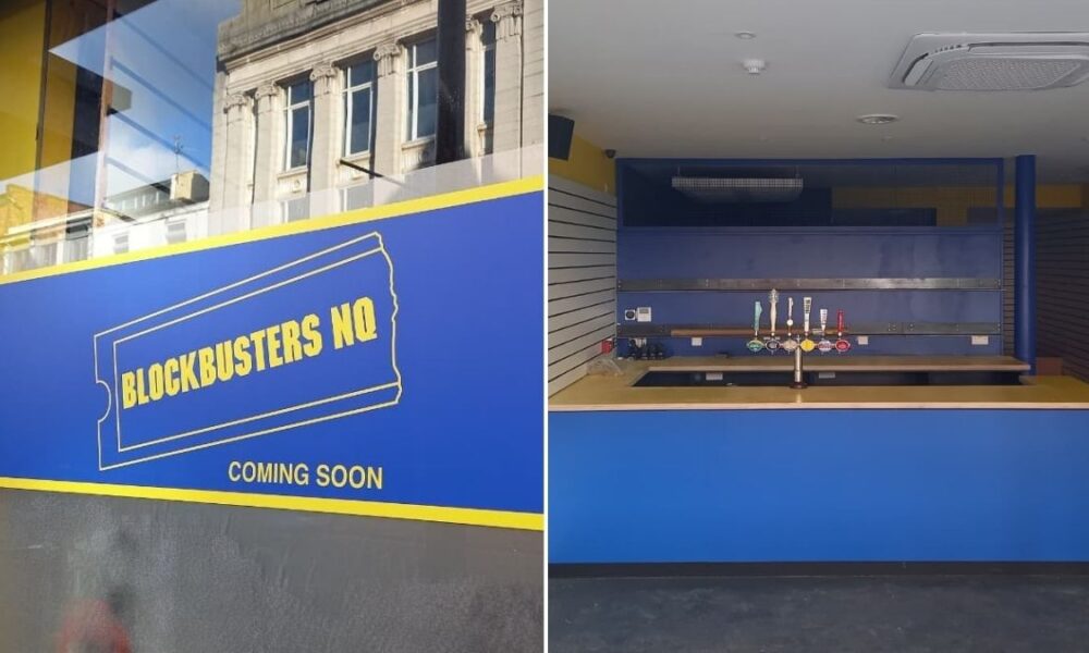 A Blockbuster themed cocktail bar is opening in the Northern Quarter