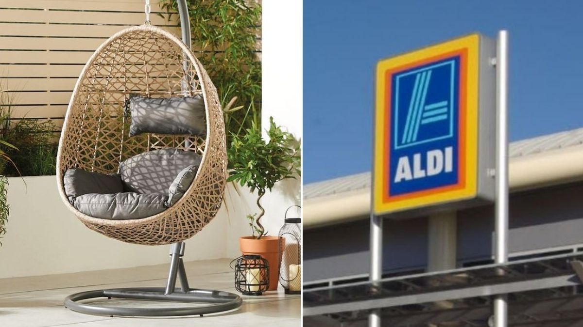 Aldi's sellout hanging egg chair is BACK this weekend
