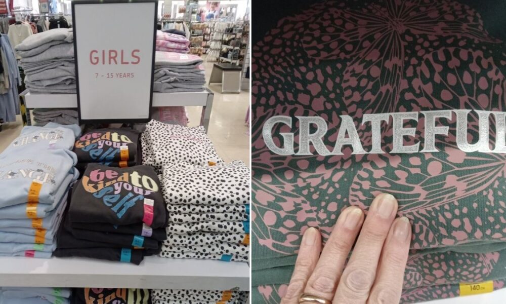 Mum slams Primark for 'awful sexist' messages on children's clothes