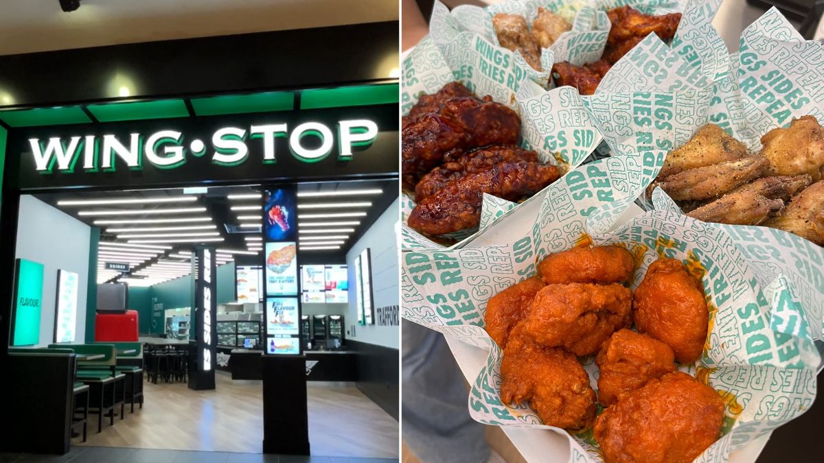 A chicken wing restaurant has opened in the Trafford Centre